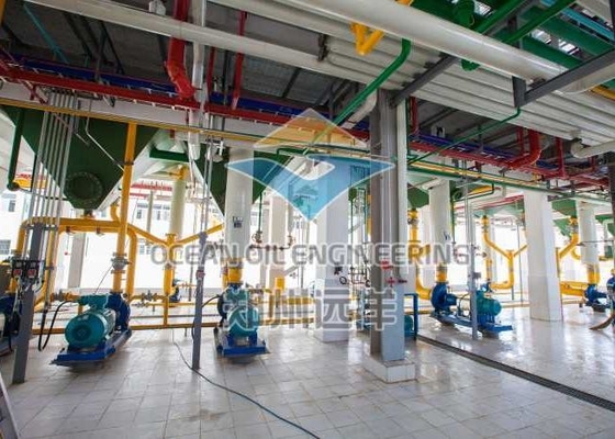 Automatização alta da máquina térmica elétrica do pré-tratamento do óleo com sistema de controlo da DCS