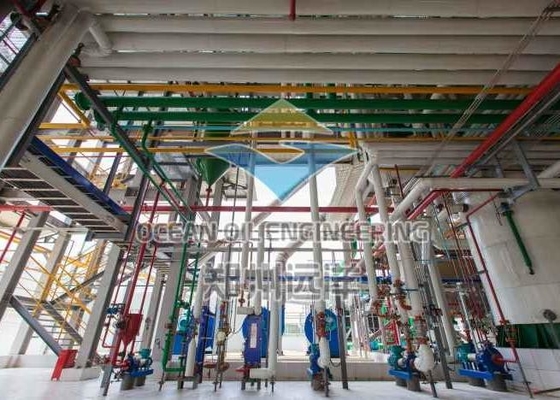 PLC de aço inoxidável/DCS da planta do pré-tratamento do condicionador da semente oleaginosa do aquecimento de vapor