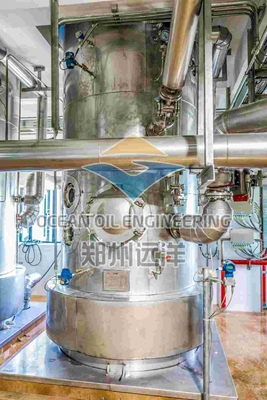 Equipamento ISO9001 da refinação de óleo comestível do PLC 500TPD para o processamento do óleo de feijão de soja