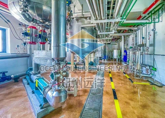 Planta elétrica 50 contínuos da refinação de óleo comestível/60 hertz para o uso