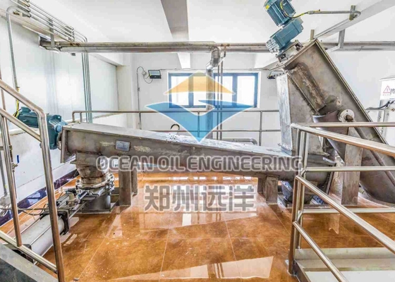 Planta de aquecimento elétrica da imprensa da semente oleaginosa para o equipamento de produção de petróleo comestível 150KW 50HZ