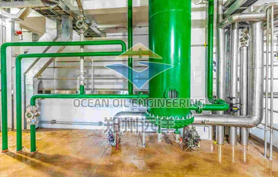Planta de aço inoxidável 380V 1500tons da imprensa da semente oleaginosa com sistema de controlo do PLC