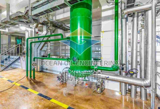 Linha de produção de petróleo 380V/50HZ/3P da soja do sistema de controlo do PLC 150KW