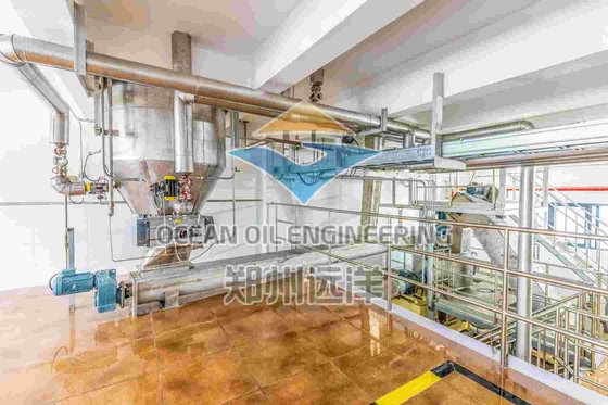Máquina de prensagem de pré-tratamento de sementes oleaginosas com sistema de controlo PLC/DCS 30-1500tons