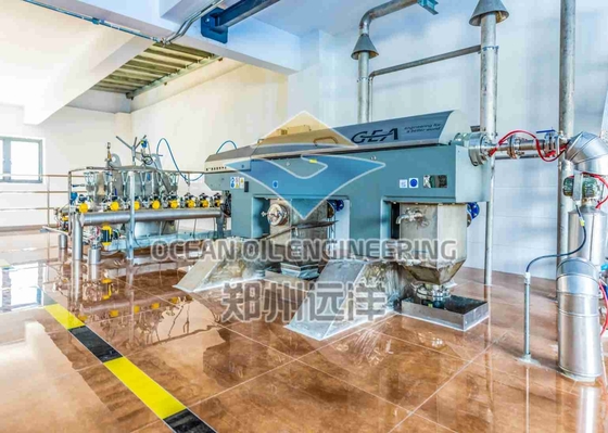 Refinaria de óleo comestível de sementes de algodão totalmente automática 380V/440V 50/60 Hz