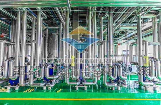 Máquina de Refinaria de Petróleo de Tecnologia Avançada 5000 TPD 440V Com Totalmente Automática