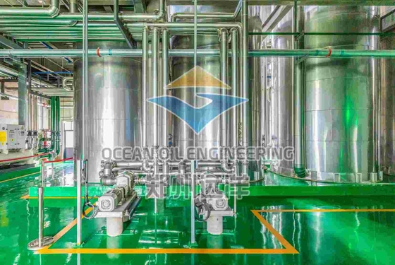 Materiais primários sementes de algodão Refinaria de óleo comestível Fase 3 Capacidade 10-5000 TPD