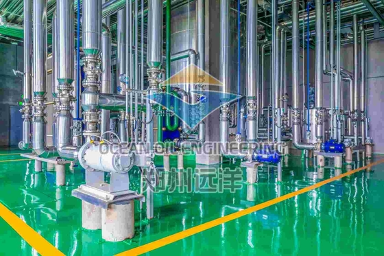 Equipamento de produção de biodiesel de poupança de energia PLC 380V para indústria