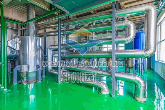 Máquinas de produção de biodiesel totalmente automáticas com sistema de controlo avançado