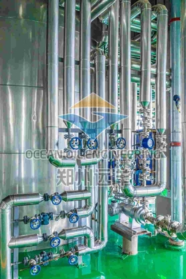 Instalação de extracção de óleo comestível eficiente Equipamento principal Método de arrefecimento DTDC Refrigeramento por água