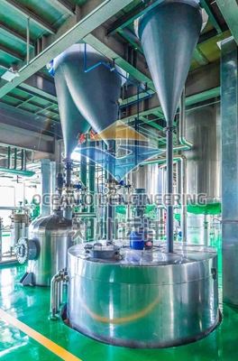 Máquina DTDC Equipamento de extracção de óleos comestíveis Aquecimento a vapor para refeições
