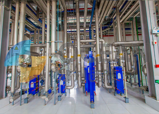 Projeto de projeto refinador químico contínuo da planta 10-1500TPD