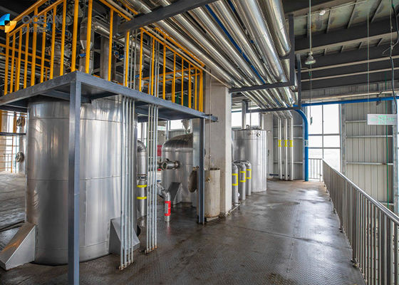 Refinação totalmente automático do equipamento de processamento do óleo comestível de sementes de girassol