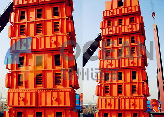 Vegetal semente o projeto modular do condicionador vertical da semente