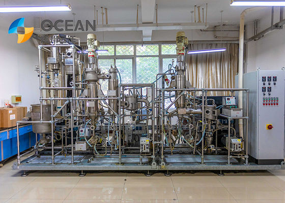 Linha de produção de petróleo da palma da imprensa de óleo 500-1000TPD comestível ISO9001