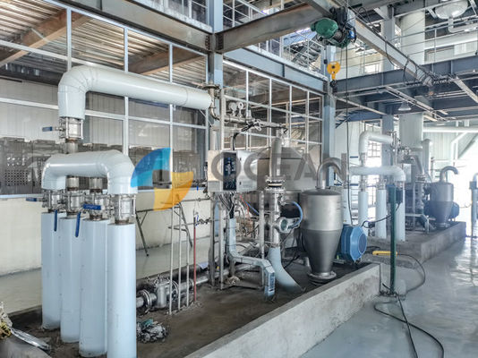 Projeto de processo Eco do equipamento do fracionamento do óleo de palma amigável