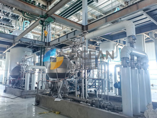 Refinação física 200-500TPD do equipamento da refinação de óleo comestível do óleo de palma