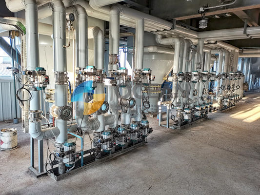 Máquina comestível da refinação de óleo do feijão de soja da palma com desodorização