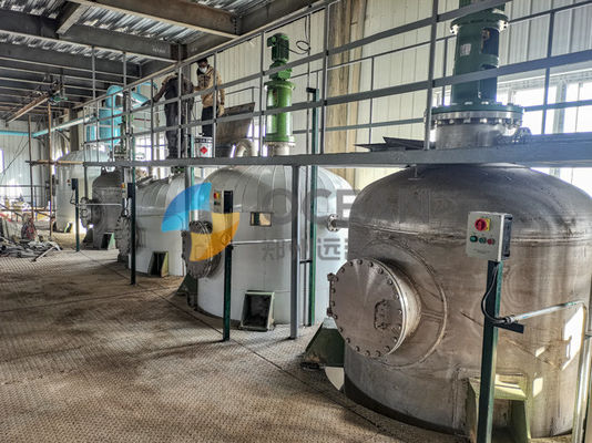 Sementes oleaginosas de mistura vegetais comestíveis patenteadas de planta de refinaria de petróleo da tecnologia