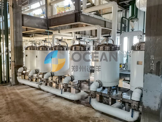 Refinação física química bruta da planta de refinaria de petróleo do aço carbono dos SS