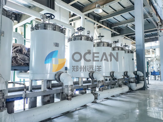 Toneladas comestíveis automáticas de aço inoxidável da planta de refinaria de petróleo 20-500/dia