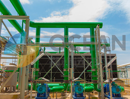 Óleo da planta 1000-1500TPD do pré-tratamento do óleo comestível de CPO/FFB que pressiona a maquinaria