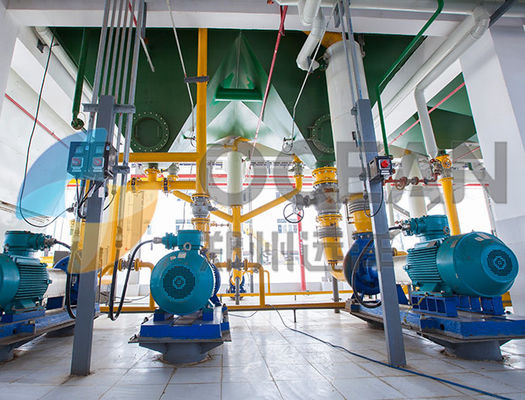Diâmetro vertical do fogão 1.2m 1.5m da pilha da planta do pré-tratamento do óleo do aço carbono