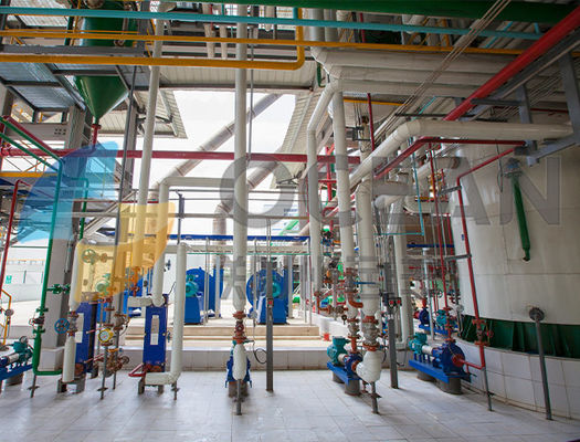 Óleo Turnkey do projeto e planta de extração solvente gorda de óleo comestível da planta da extração