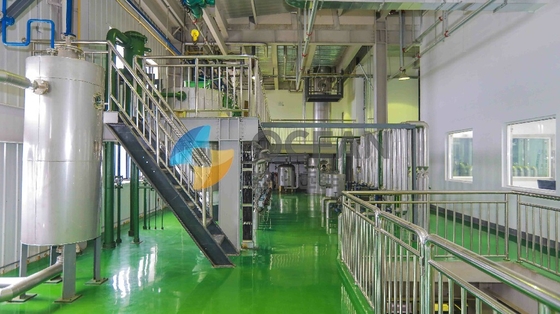 Planta vertical do pré-tratamento do condicionador da semente oleaginosa para processamento físico/químico