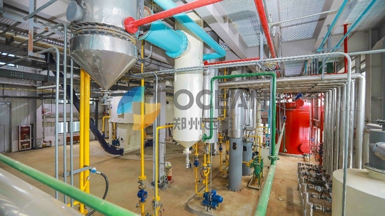Equipamento da refinaria de petróleo da palma do CS da pequena escala com tanque da decruagem