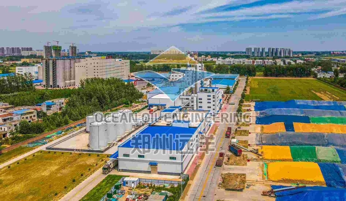 Planta completa de pré-tratamento de óleo comestível aotumatic com instalação no local e shakelong