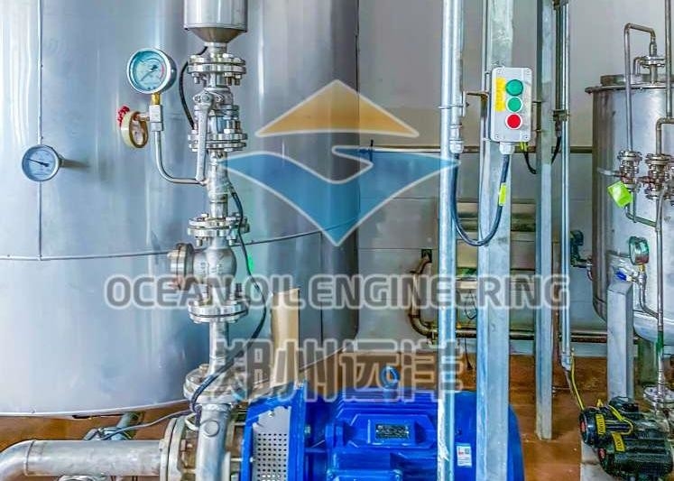 A linha de produção 380V do biodiesel do processo da esterificação com PLC controla a destilação do ácido gordo