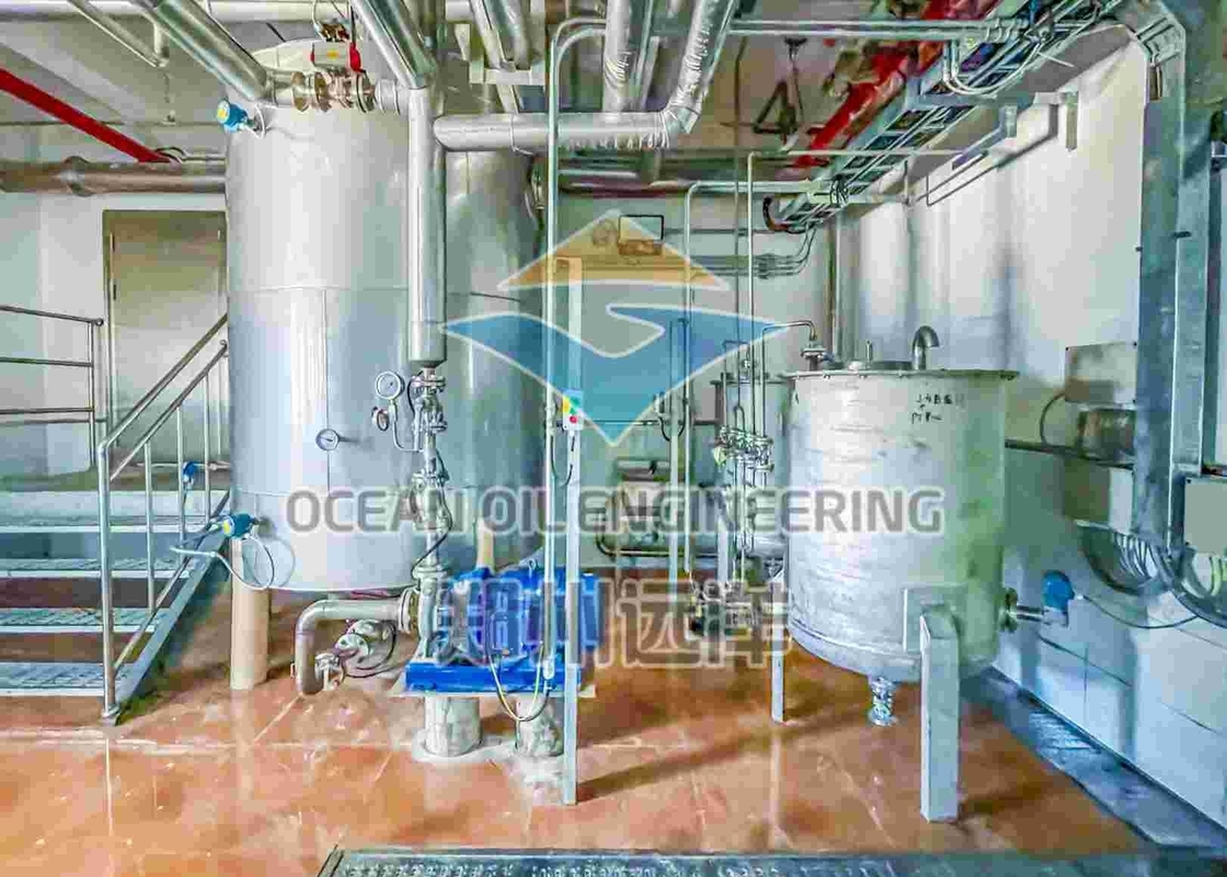 Planta de refinaria de petróleo comestível contínua totalmente automático 10-5000 TPD para o processamento do óleo